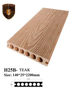 Sàn Ngoài Trời 3D HF25B-TEAK